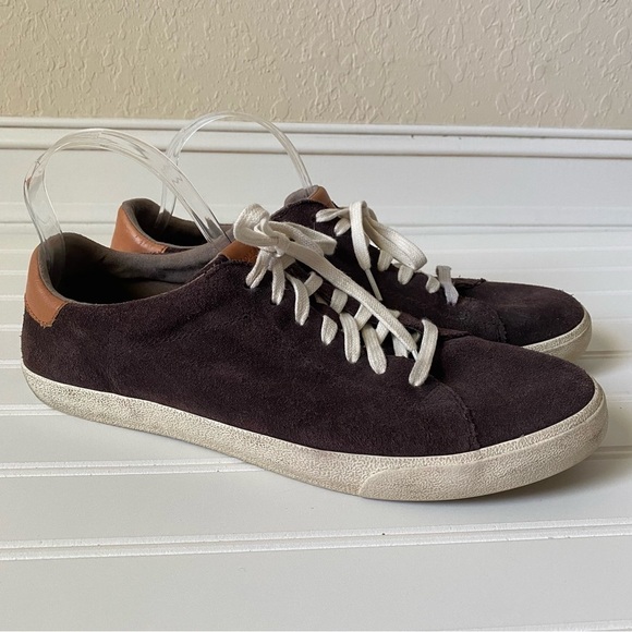 Cole Haan | Men's Traction Club Court Sneakers Size 10.5 Chocolate Brown - Picture 1 of 11